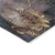 5' X 8' Blue And Gold Floral Washable Indoor Outdoor Area Rug
