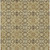 5' X 8' Brown Beige And Tan Medallion Washable Indoor Outdoor Area Rug