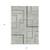 3' X 5' Green And Charcoal Geometric Washable Indoor Outdoor Area Rug