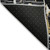 5' X 8' Black Ivory And Brown Striped Washable Indoor Outdoor Area Rug - Black, Ivory, Brown