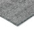 3' X 5' Gray And Charcoal Floral Washable Indoor Outdoor Area Rug - Gray, Charcoal