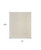6' X 9' Ivory And Beige Geometric Indoor Outdoor Area Rug