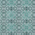 3' X 5' Teal Blue And Aqua Medallion Washable Indoor Outdoor Area Rug