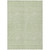 5' X 8' Artichoke Green And Ivory Chevron Washable Indoor Outdoor Area Rug