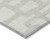 3' X 5' Ivory And Beige Abstract Washable Indoor Outdoor Area Rug Transitional Style - Ivory, Beige Color