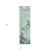 8' Runner Green Abstract Washable Non Skid Indoor Outdoor Runner Rug Transitional Style - Green Color