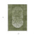 5' X 8' Olive Green And Artichoke Green Abstract Washable Indoor Outdoor Area Rug