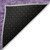 2' X 3' Eggplant Floral Medallion Washable Non Skid Indoor Outdoor Area Rug