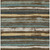 5' X 8' Brown Beige And Green Striped Washable Indoor Outdoor Area Rug