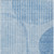 3' X 5' Denim Blue And Sky Blue Striped Washable Indoor Outdoor Area Rug