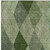 3' X 5' Green Mint Green And Sage Argyle Washable Indoor Outdoor Area Rug