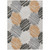 5' X 8' Copper Ivory And Gray Geometric Washable Indoor Outdoor Area Rug