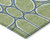 5' X 8' Artichoke Green And Ivory Abstract Washable Indoor Outdoor Area Rug Transitional Style - Artichoke Green, Ivory Color