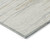 5' X 8' Linen Gray And Beige Striped Washable Indoor Outdoor Area Rug