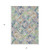 5' X 8' Beige Blue And Green Geometric Washable Indoor Outdoor Area Rug