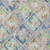 5' X 8' Beige Blue And Green Geometric Washable Indoor Outdoor Area Rug