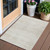 3' X 5' Ivory Beige And Tan Abstract Washable Indoor Outdoor Area Rug - Ivory, Beige, Tan