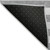 5' X 8' Gray and White Striped Washable Non Skid Indoor Outdoor Area Rug