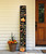 72" Black Gold And Orange Solid Wood Happy Harvest Pumpkin Porch Sign