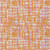 5' X 8' Orange Pink And Beige Abstract Washable Indoor Outdoor Area Rug