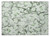 2' X 3' Artichoke Green Floral Washable Non Skid Indoor Outdoor Area Rug