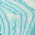 5' X 8' Turquoise Teal Blue And Gray Abstract Washable Indoor Outdoor Area Rug