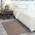 3' X 5' Natural Ivory And Brown Indoor Outdoor Area Rug