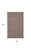 3' X 5' Natural Ivory And Brown Indoor Outdoor Area Rug