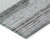 3' X 5' Teal Blue Off White And Gray Abstract Washable Indoor Outdoor Area Rug