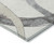 5' X 8' Ivory Gray And Beige Abstract Washable Indoor Outdoor Area Rug