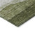 5' X 8' Green And Beige Abstract Washable Indoor Outdoor Area Rug Transitional Style - Green, Beige Color