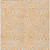 5' X 8' Peach And Ivory Abstract Washable Indoor Outdoor Area Rug