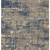 3' X 5' Navy Blue And Beige Geometric Washable Indoor Outdoor Area Rug - Navy Blue, Beige
