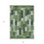 5' X 8' Olive Green And Fern Green Southwestern Washable Indoor Outdoor Area Rug