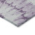 5' X 8' Purple And Lavender Abstract Washable Indoor Outdoor Area Rug Transitional Style - Purple, Lavender Color