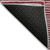 5' X 8' Red And Ivory Geometric Washable Indoor Outdoor Area Rug Transitional Style - Red, Ivory Color