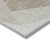 5' X 8' Taupe Brown And Beige Geometric Washable Indoor Outdoor Area Rug - Taupe, Brown, Beige