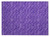 2' X 3' Purple Geometric Washable Non Skid Indoor Outdoor Area Rug