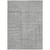 5' X 8' Gray And Ivory Geometric Washable Indoor Outdoor Area Rug - 608219254599