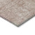 5' X 8' Blush Pink And Mauve Patchwork Washable Indoor Outdoor Area Rug