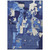 3' X 5' Navy Blue Ivory And Gray Abstract Washable Indoor Outdoor Area Rug