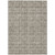 5' X 8' Brown Taupe And Ivory Geometric Washable Indoor Outdoor Area Rug