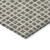 5' X 8' Brown Taupe And Ivory Geometric Washable Indoor Outdoor Area Rug