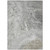 3' X 5' Silver Gray And Taupe Abstract Washable Indoor Outdoor Area Rug