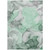 5' X 8' Green Abstract Washable Non Skid Indoor Outdoor Area Rug Transitional Style - Green Color