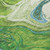 3' X 5' Green Blue And Ivory Abstract Washable Indoor Outdoor Area Rug - Green, Blue, Ivory