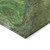 3' X 5' Green Blue And Ivory Abstract Washable Indoor Outdoor Area Rug - Green, Blue, Ivory