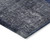 5' X 8' Navy Blue And Denim Blue Patchwork Washable Indoor Outdoor Area Rug - Navy Blue, Denim Blue