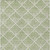 5' X 8' Green Beige And Ivory Geometric Washable Indoor Outdoor Area Rug