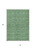 5' X 8' Sage Fern Green And Peach Geometric Washable Indoor Outdoor Area Rug